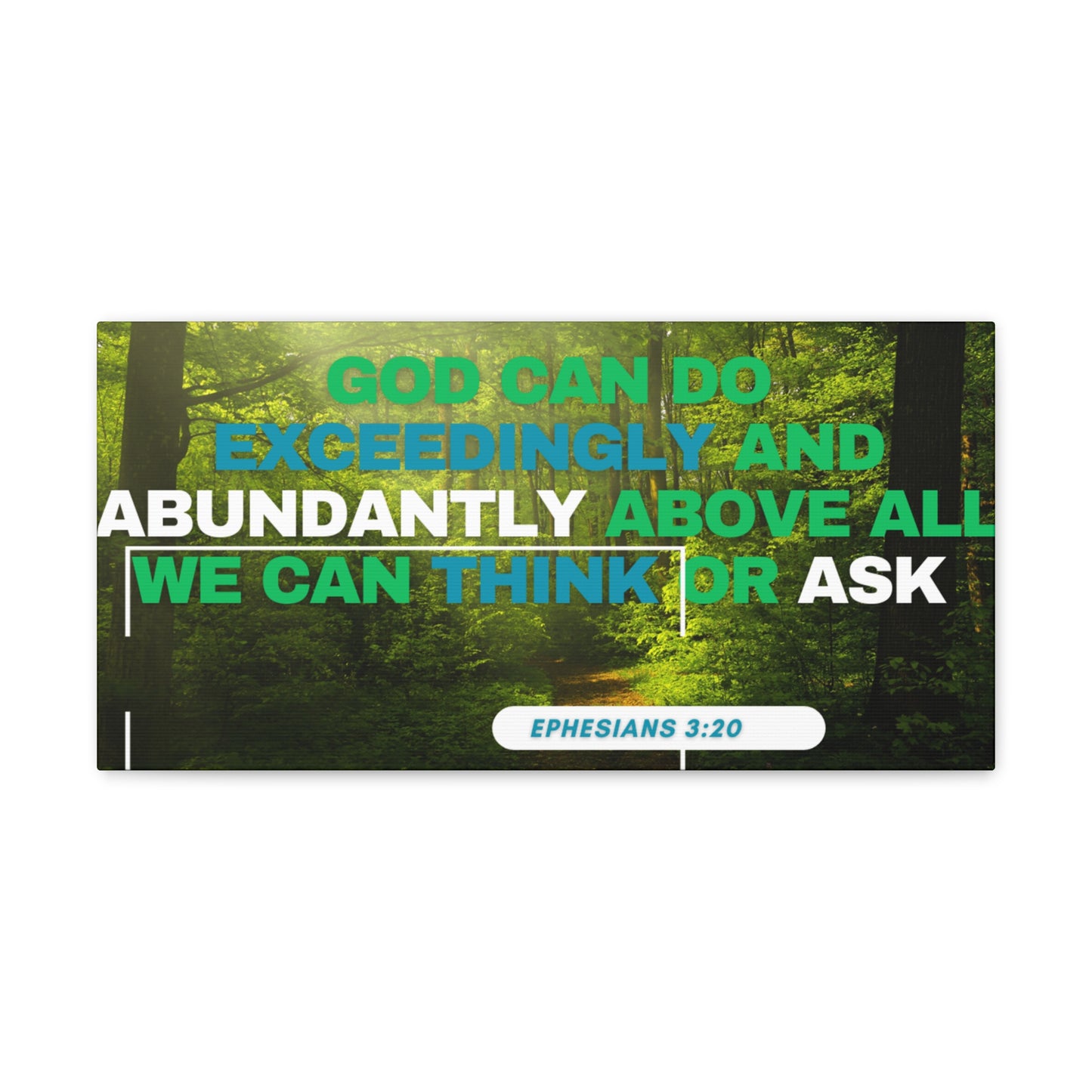 GOD Can Do Canvas Gallery Wraps