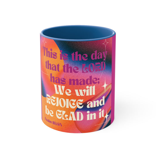 This is the day Accent Coffee Mug, 11oz