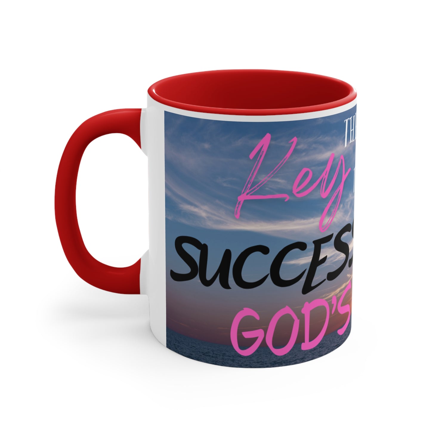 Follow Gods Guidance Accent Coffee Mug, 11oz